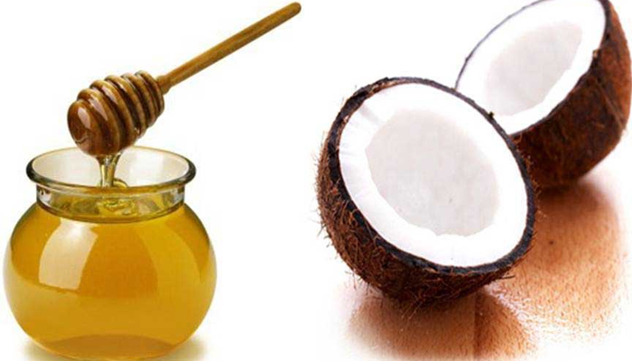 1.Classic Coconut Milk and Honey Hair Mask