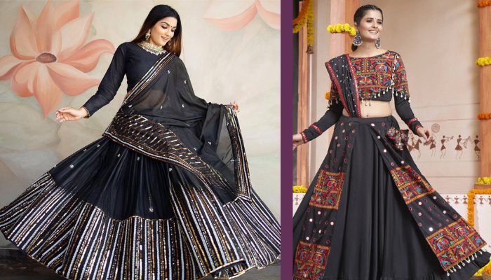 Black Lehenga