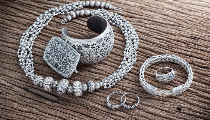 Oxidized Silver Jewelry