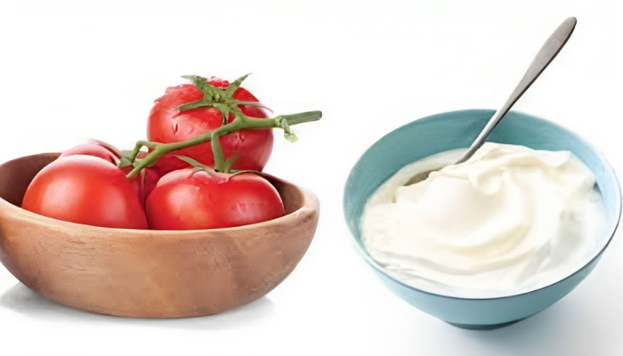 Tomato and Yogurt Mask